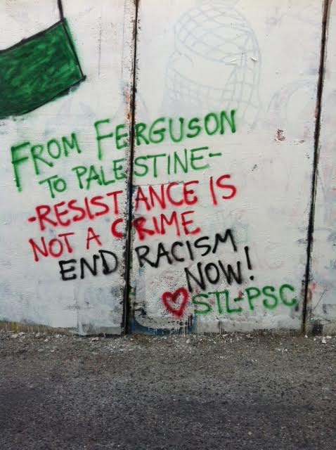 PSC in Palestine Ferguson